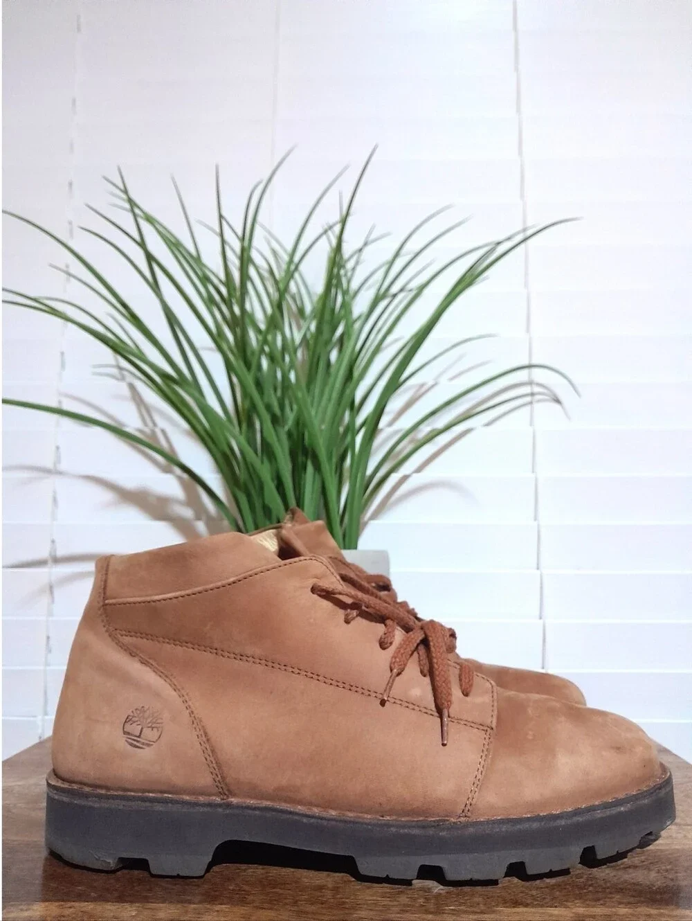 vintage 1990s Timberland camel brown lace up Chukka boots 10.5M